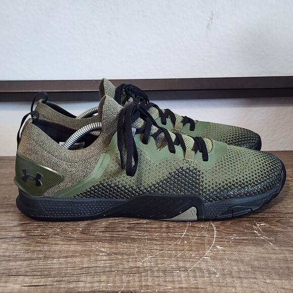 Under Armour Tribase Reign 3 Freedom Men's Athletic Training Shoes Size 12 Green - Picture 3 of 9